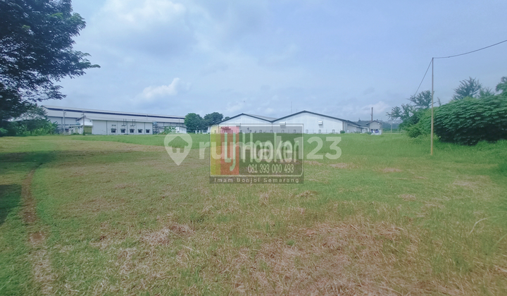 Jual tanah rata zona industri Semarang Barat 1