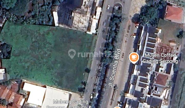 Kavling Komersil Scientia Dekat Umn Gading Serpong 2