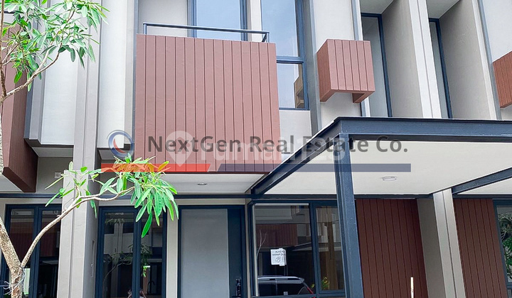 New 2-Story Furnished House Invensihaus Tabebuya Bsd