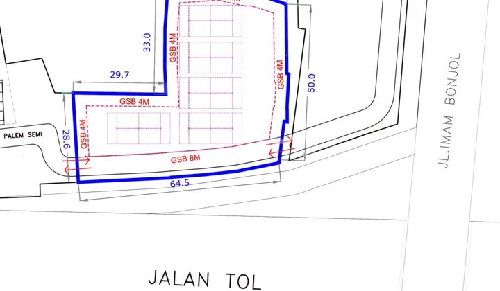 Kavling Padel Tennis Lippo Karawaci Tangerang 1