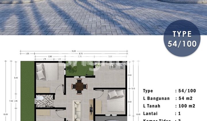 RUMAH DESIGN MINIMALIS PERDANA MUMBUL CLUSTER ll DI NUSADUA 1