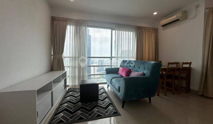 Sahid Sudirman 2 Kamar Lantai Tinggi Furnished 1