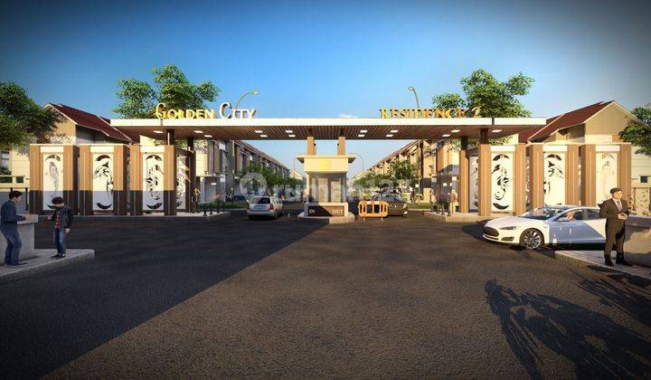 Rumah 2 Lantai Baru Unfurnished HGB di Golden City, Batam 4