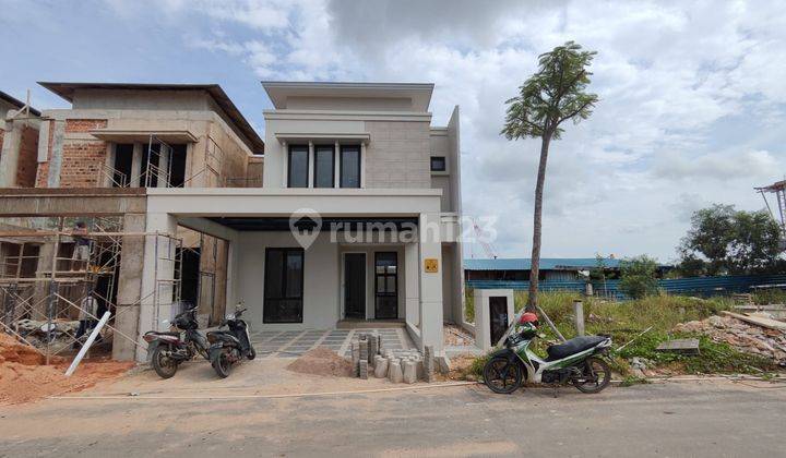 Rumah 2 Lantai Baru Unfurnished HGB di Noble Cove, Batam 2