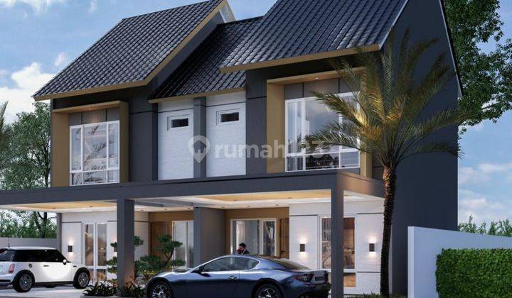 Rumah 2 Lantai Baru Unfurnished HGB di Golden City, Batam 2