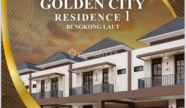 Rumah 2 Lantai Baru HGB di Golden City Bengkong Laut, Batam 1