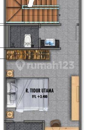 Dijual Rumah Baru 3Lantai Minimalis di Jelambar Jakarta Barat 2