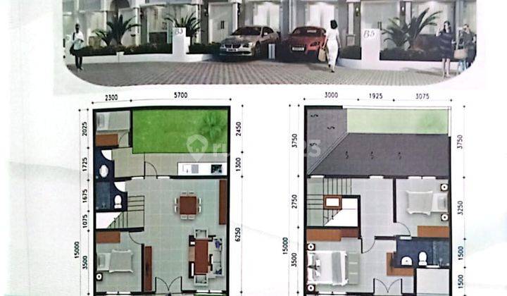 Dijual rumah bagus Unit Baru lokasi Strategis  Diapit 3 Tol dan LRT, pondok gede Bekasi  2