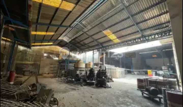 Jual Rumah Gudang Pabrik Ex Sepatu Dadap Perancis