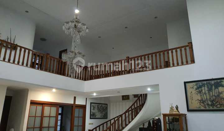 SEMI-FURNISHED HOUSE IN DHARMAHUSADA INDAH, STRATEGIC LOCATION NEAR GALAXY MALL 2