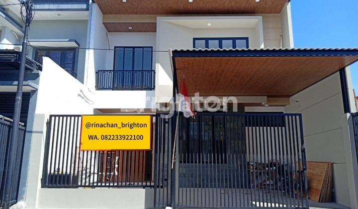 Baru Gress, Rumah Modern Minimal 2 Lantai Pantai Mentari dekat ke Pakuwon City, Mulyosari, Sutorejo 1