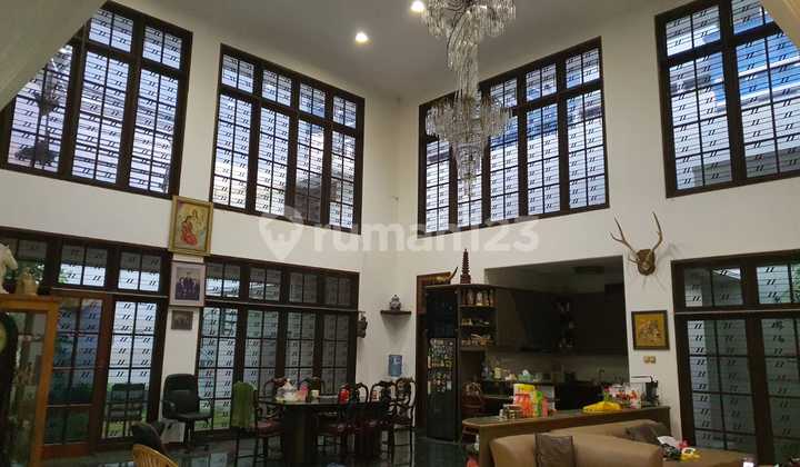 SEMI-FURNISHED HOUSE IN DHARMAHUSADA INDAH, STRATEGIC LOCATION NEAR GALAXY MALL 1