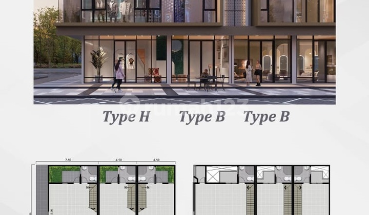 Ruko Favorit di Pakuwon City 3Lt Depan Hokky Supermarket,Unit Terbatas