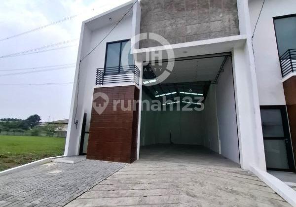 Gudang Komersial Siap Pakai Dekat Exit Tol Narogong, Cileungsi, Bogor.