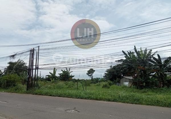 Tanah Siap Bangun Posisi Pinggir Jalan Raya di Gunung Putri, Bogor