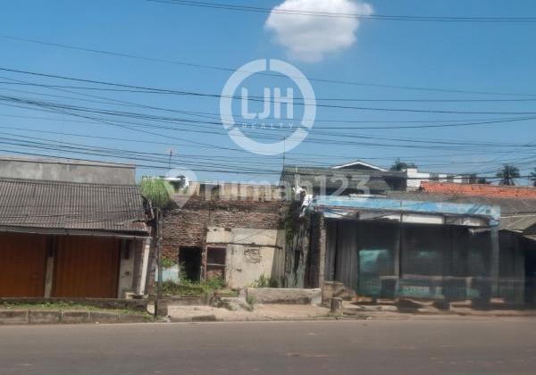 Tanah Siap Bangun Posisi Pinggir Jalan Raya Utama Ramai di Cileungsi, Gn. Putri, Bogor.