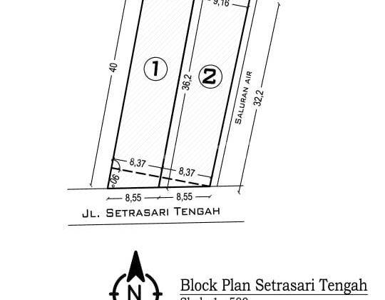 Tanah Kavling Rendeng di Setrasari Tengah  1