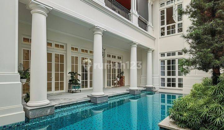 Rumah mewah design Klasik Modern nan cantik area exclusive kuningan, jakarta  1