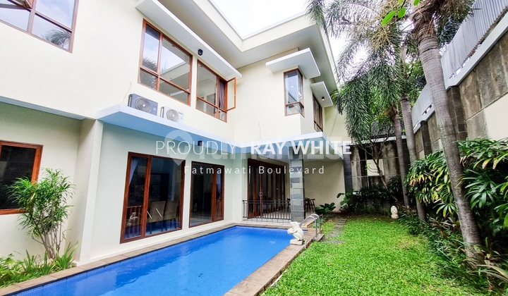 Modern House Bright Cozy At Private Compound ,Kemang Timur 2