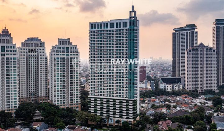 Pakubuwono House 2BR lantai tinggi cityview