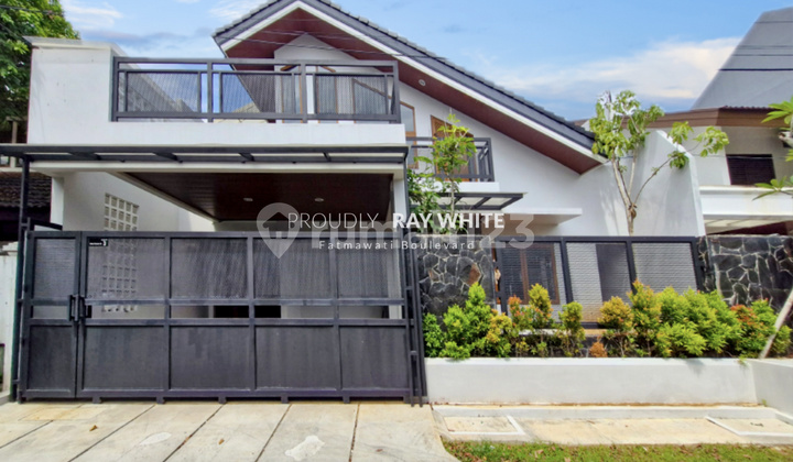 Comfortable House in Pondok Indah 2 Area, 2 Floors, Freshly Renovated, Ready to Occupy