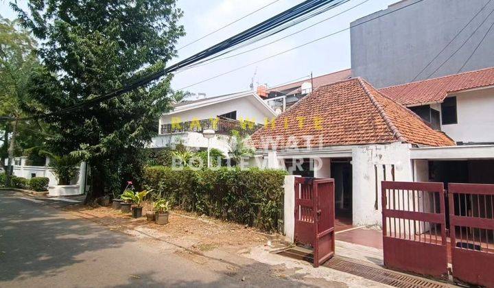 Rumah Lawas Kokoh Area Elite Jalan Lebar Kebayoran Baru Jaksel 1