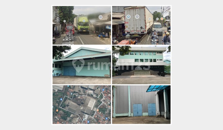 Di Jual Pabrik Luas Tanah 1,6 Hektar Ciracas Jakarta Timur