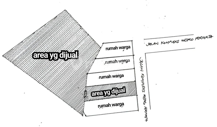 For Sale (Mrs.) Plot in Metro Permata 1 Housing, Private Toll Access
