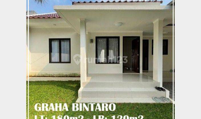 Rumah Bagus Halaman Luas 1 LT Siap Huni di Graha Bintaro, gb14052 1