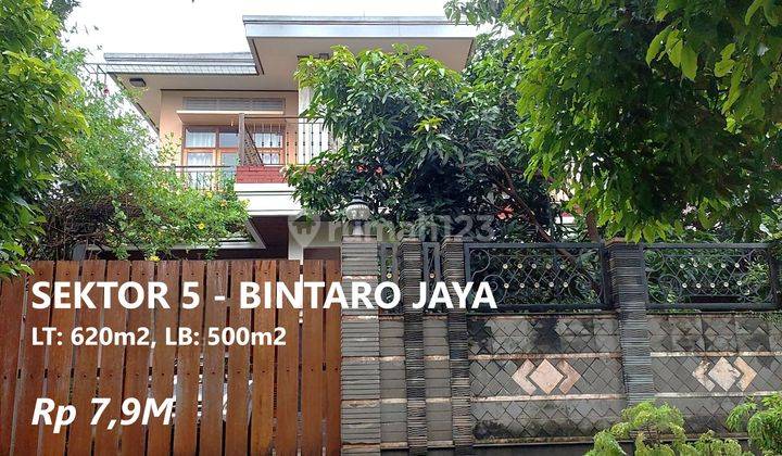 Rumah Di Sektor 5 Bintaro Terawat Siap Huni, 247 1