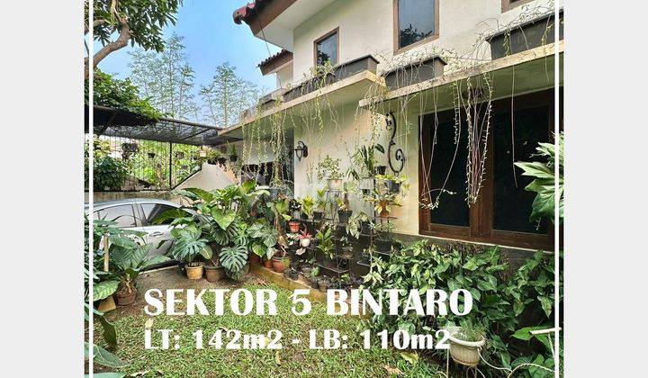 HOT SALE Rumah Bagus 2 LT Siap Huni di Sektor 5 Bintaro, fm13539 1