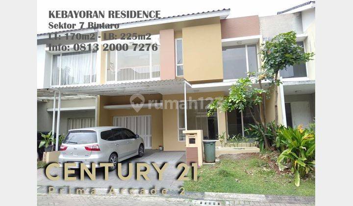 Rumah Bagus 2 Lantai di Cluster Premium Sektor 7 Bintaro -gb12299 1