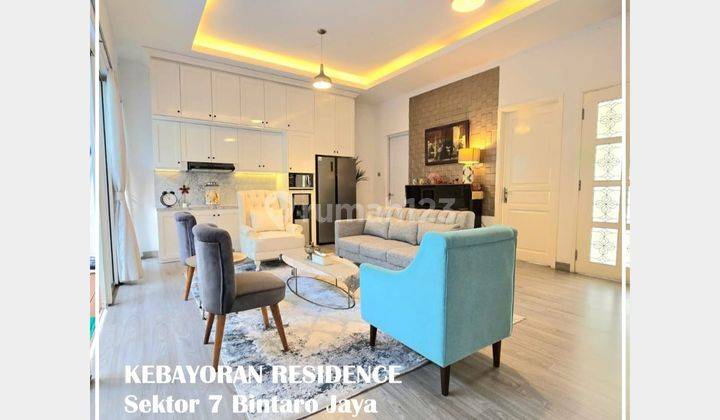 HOT SALE! Rumah di Kebayoran Essence Sektor 7 Bintaro Siap Huni 1