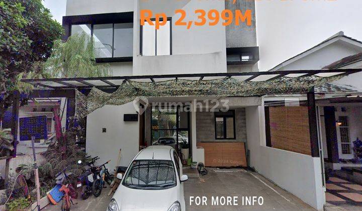 Hot Sale Rumah Di Sektor 9 Bintaro 2 Lantai Siap Huni, Pu15069 1