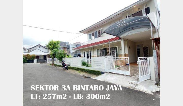 Rumah Hook 2 Lantai di Sektor 3 Bintaro Jaya Siap Huni, hw14684 1