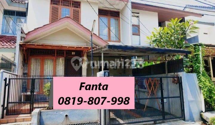 Rumah Dijual Nego 2 Lantai Semi Furnished di Sektor 2 Bintaro 13299 Fr 1