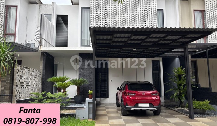 Modern 2-Storey House with 2 Bedrooms in Discovery Bintaro Jaya GB-16797 2