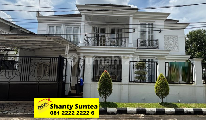 Rumah Nyaman Asri Siap Huni Desain American Classic di Sektor 9 Bintaro Sp 0628