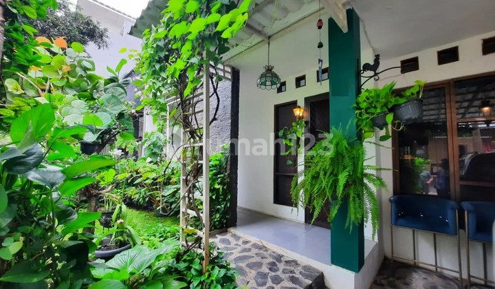 Rumah Cantik Asri Nyaman Huni Dan Fully Furnished Di Sektor 9 Bintaro Jaya 3167