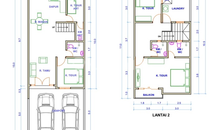 Rumah Baru 2 Lantai @Metro Permata. Tangerang Rumah Baru 2 Lantai @Metro Permata. Tangerang