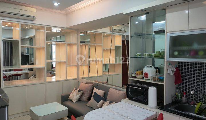 Sewa Apartmen Royal Mediterania Garden,2+1br Furnish Luas 53,5m2 1