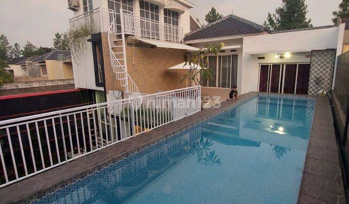 Rumah Dijual di Kbp Tatar Larangtapa Swimming Pool Semi Furnished 1