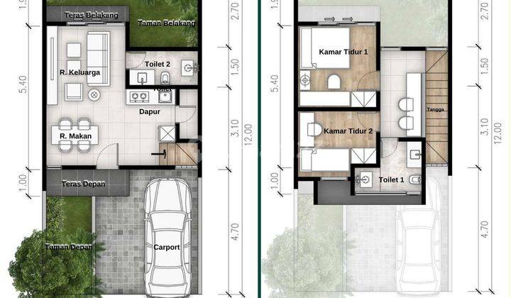 Rumah Baru 2 Lantai Dalam Cluster Taman Kopo Indah Bandung 2