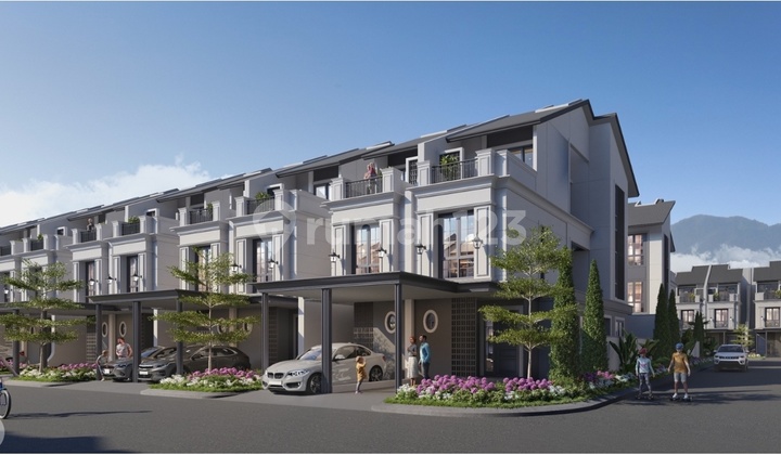 Rumah Baru di Podomoro Park Bandung European Terraced House