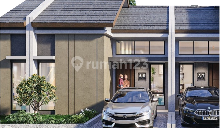 New Minimalist Strategic House Just a Step Away from Telkom University