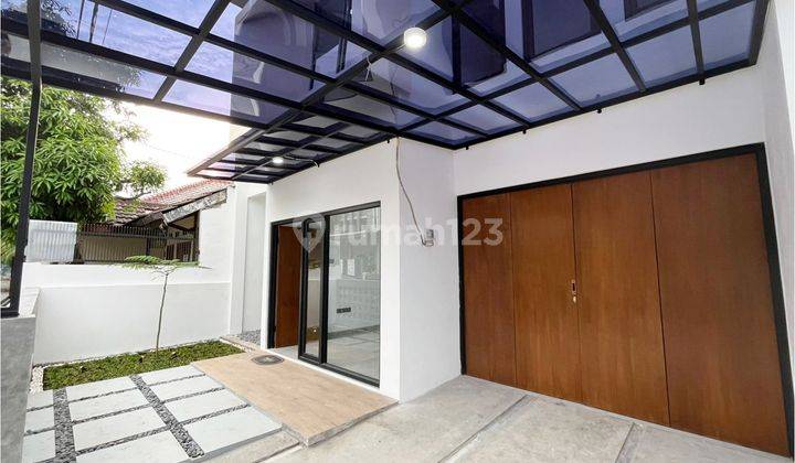 Rumah Baru Modern Smart Door Lock di Antapani Bandung