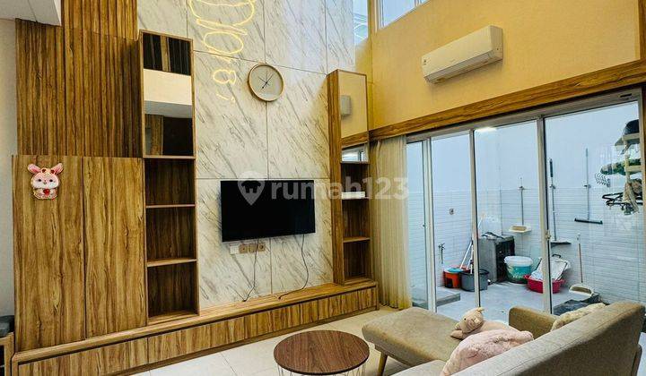 Rumah Riviera Metland Puri,uk 8x15, Furnish,selatan,harga 4,4 M  1