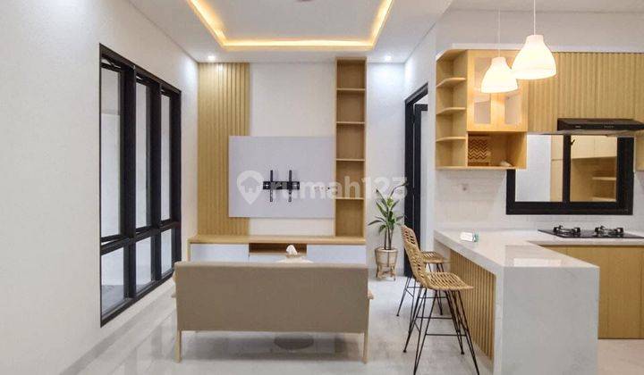 Rumah Scandinavian Modern Style 2 Lantai Nempel Kubah Mas Depok 2