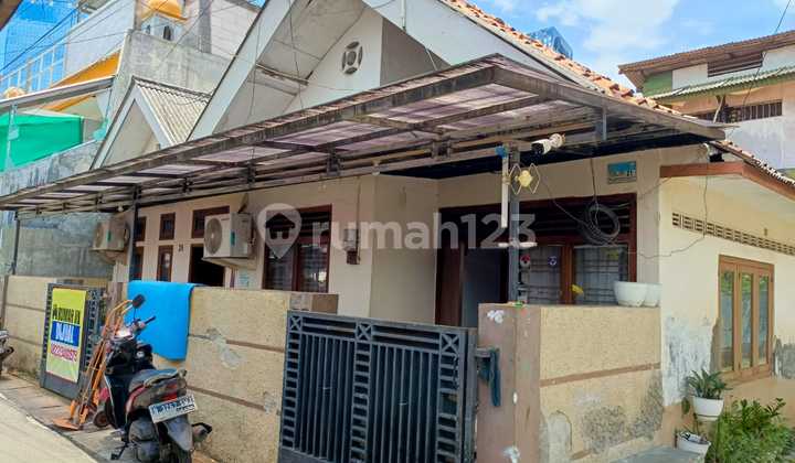 Rumah Plus Kontrakan Di Tebet 5 Menit Stasiun 1