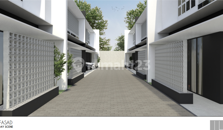 New Cluster bergaya modern, Mewah dan strategis, selangkah tol becak kayu 5